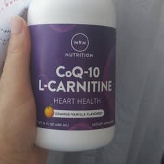 mrm coq10 with l carnitine MRM Nutrition CoQ-10 L-Carnitine Liquid | Orange-Vanilla Flavored | Energy  + Antioxidants | Naturally derived CoQ-10| 32 Servings: Buy Online at Best  Price in UAE main image 1