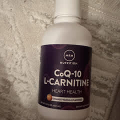 mrm nutrition coq10 l carnitine MRM, Co-Q10 Liquid Supplement, 1000 mg, 16 Fl Oz with L-Carnitine main image 0